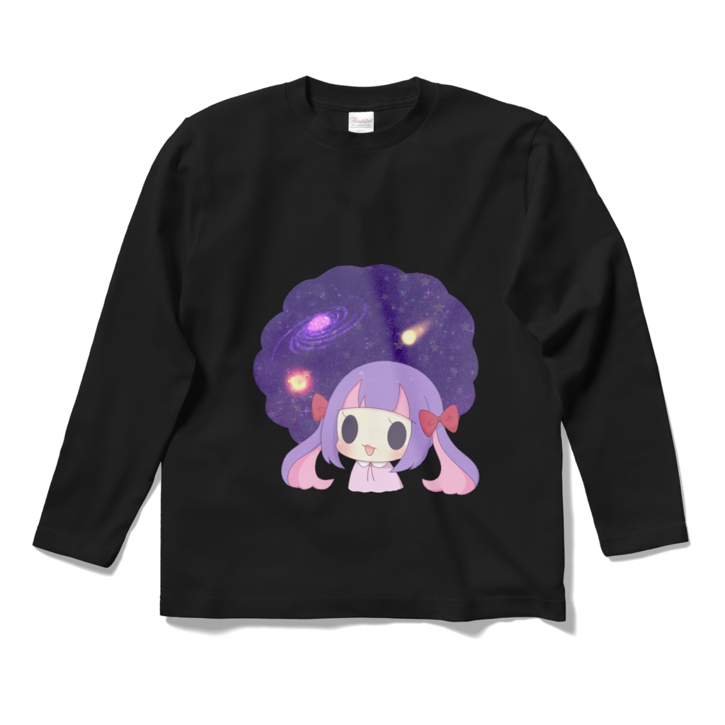 宇宙くるるロングTシャツ