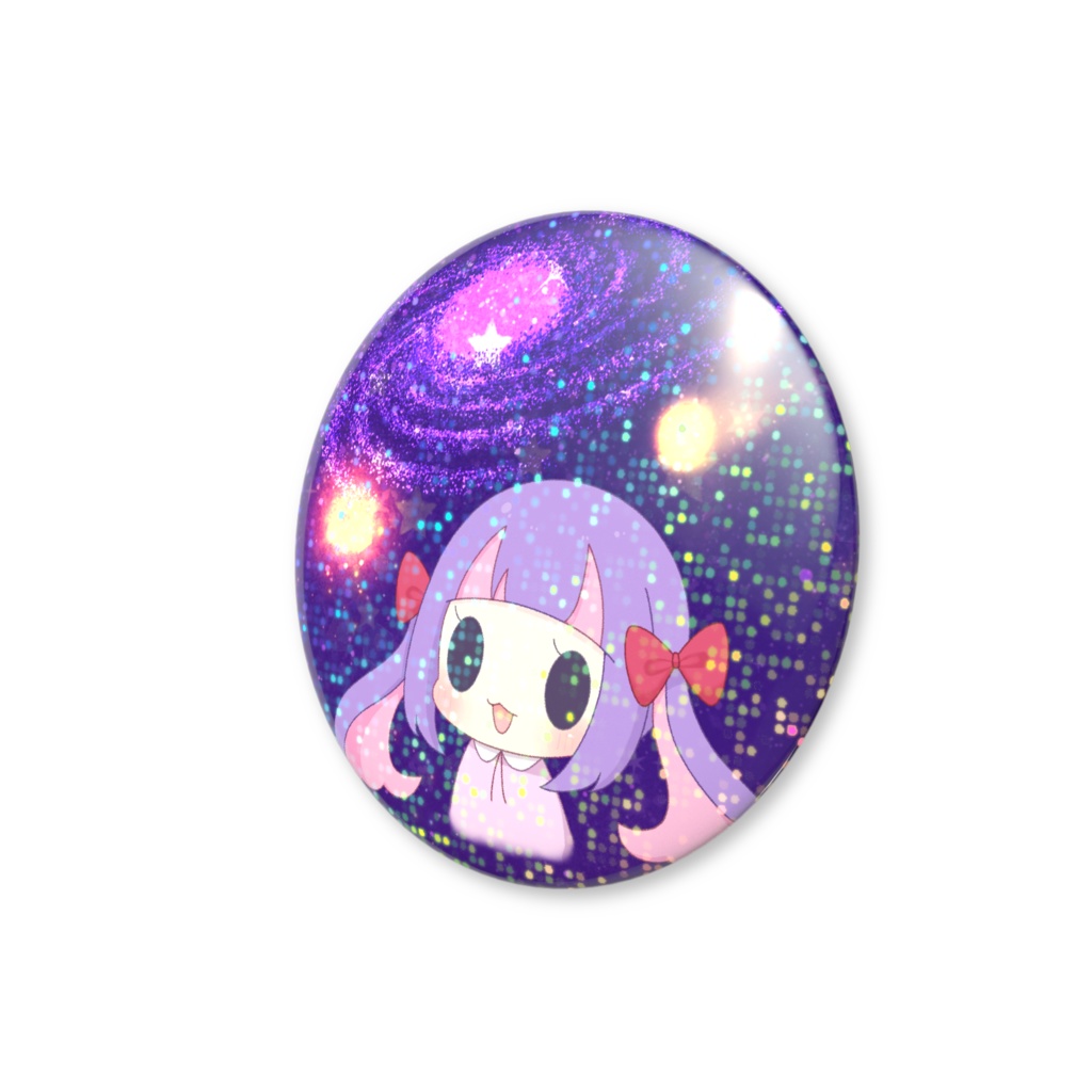 宇宙くるる缶バッジ