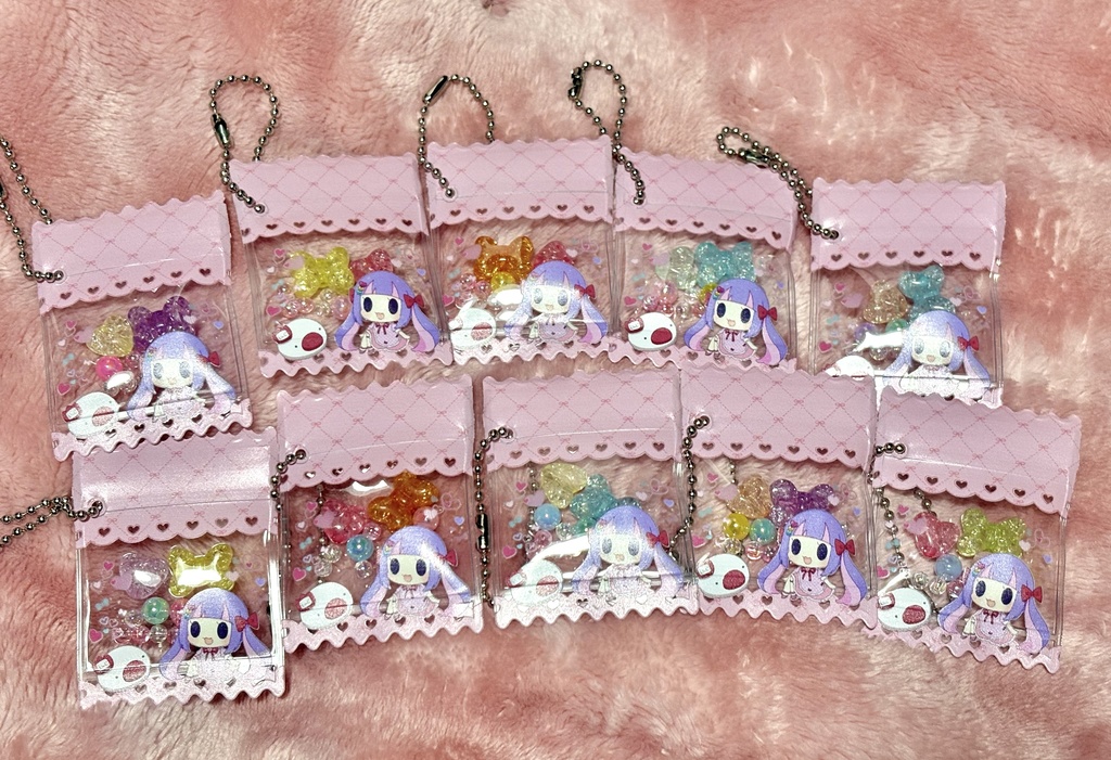 くるるキャンディバッグ風キーホルダー