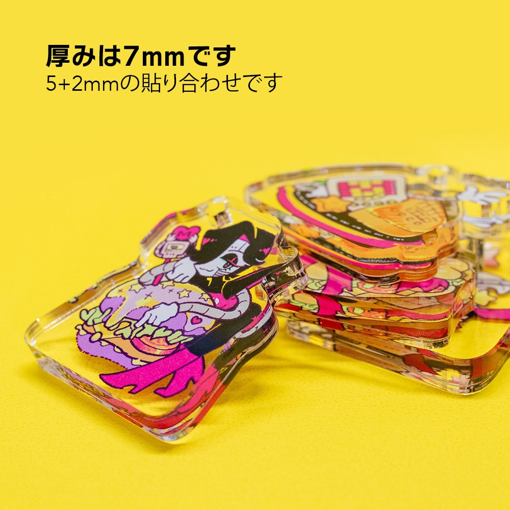 アクリルキーホルダー