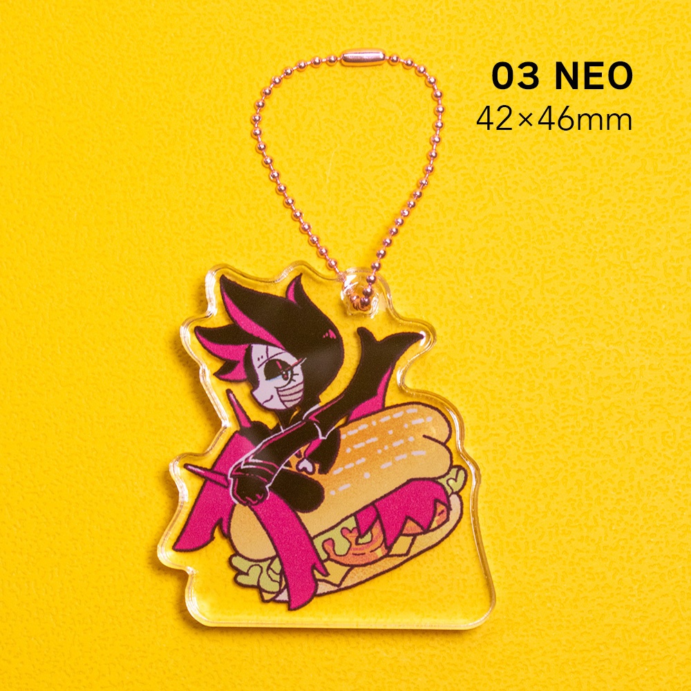 アクリルキーホルダー