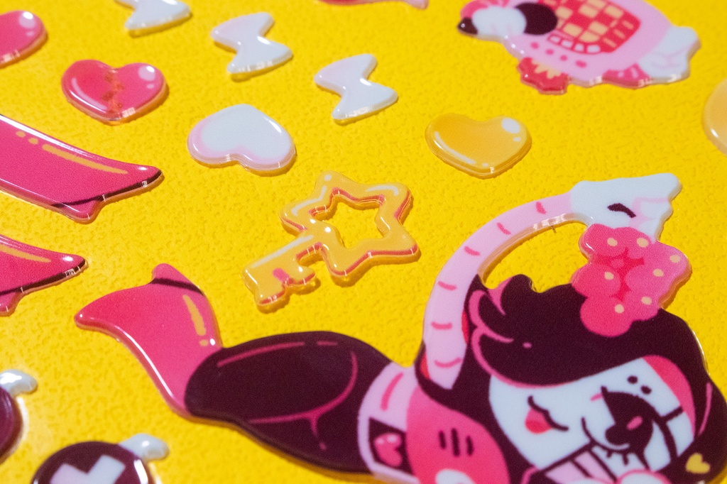 ぷくぷくシール