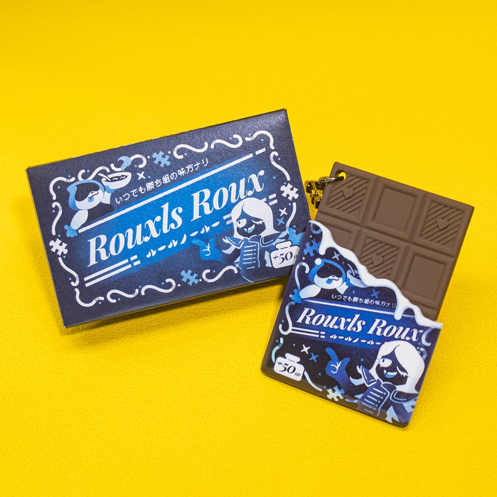 ルーのラバーキーホルダー