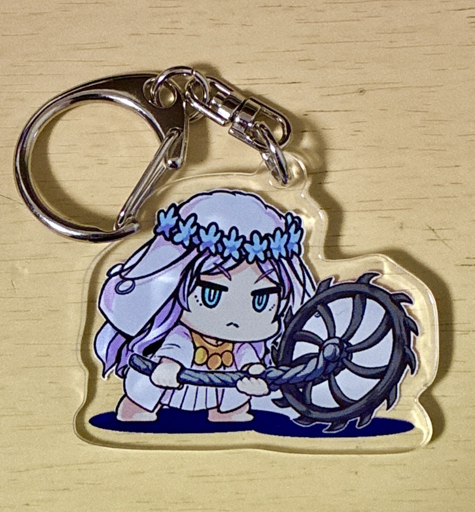 復讐者ちゃんリバーシブルアクリルキーホルダー