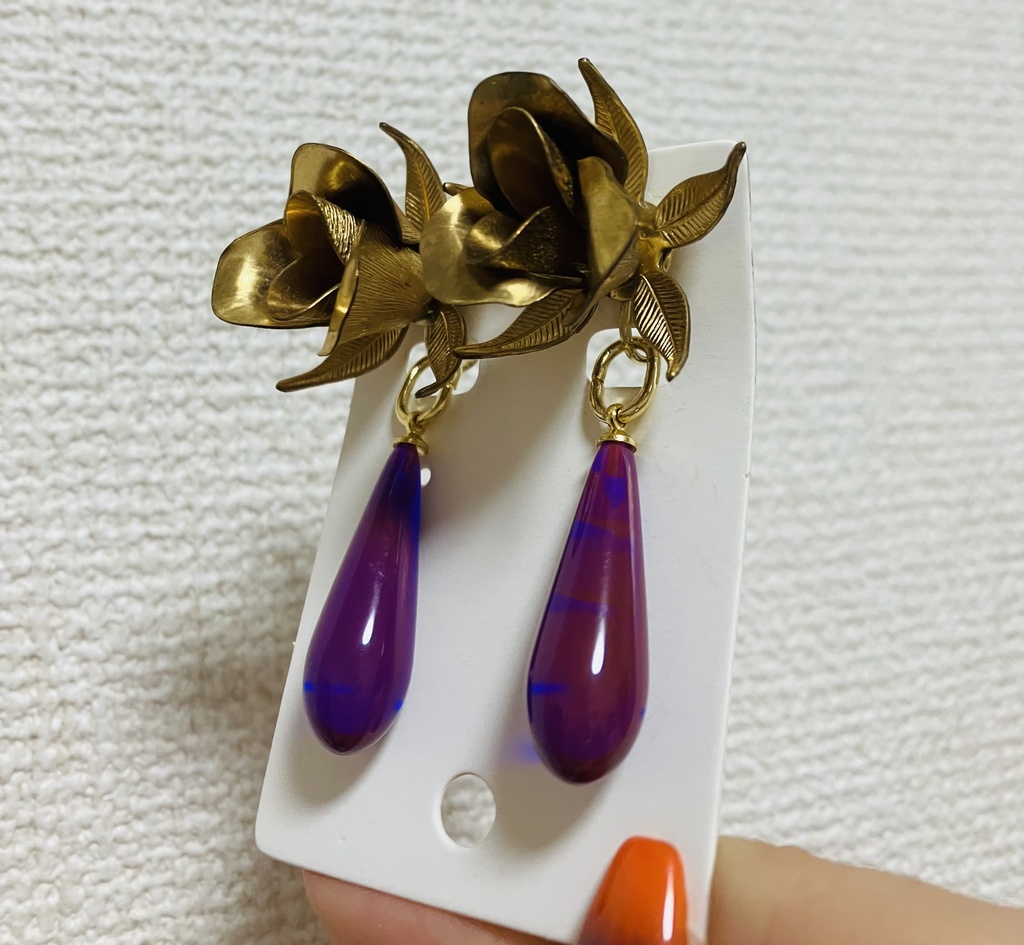 DRダンキバモチーフピアス・イヤリング