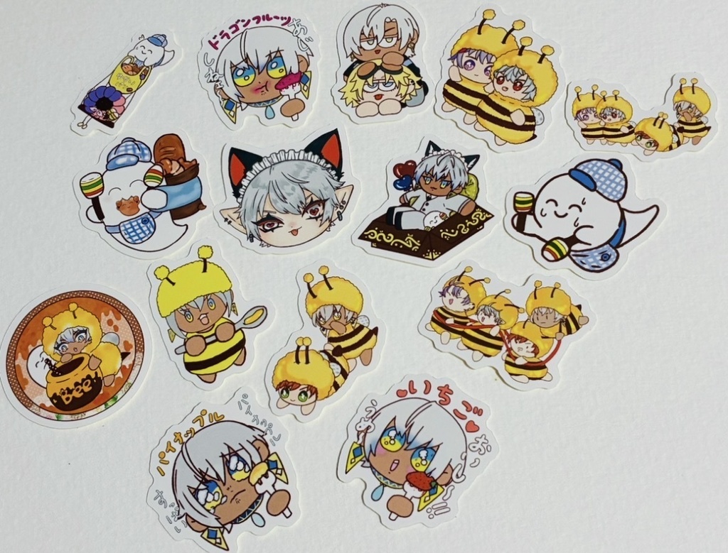 豆色紙付きグッズセット