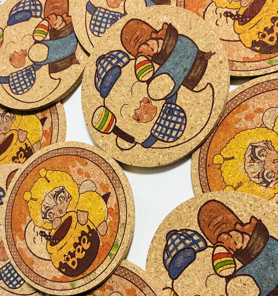 コルクコースター