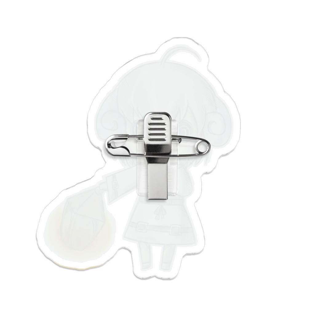 ダークめーこ:アクリルバッジ(70mm〜100mm)