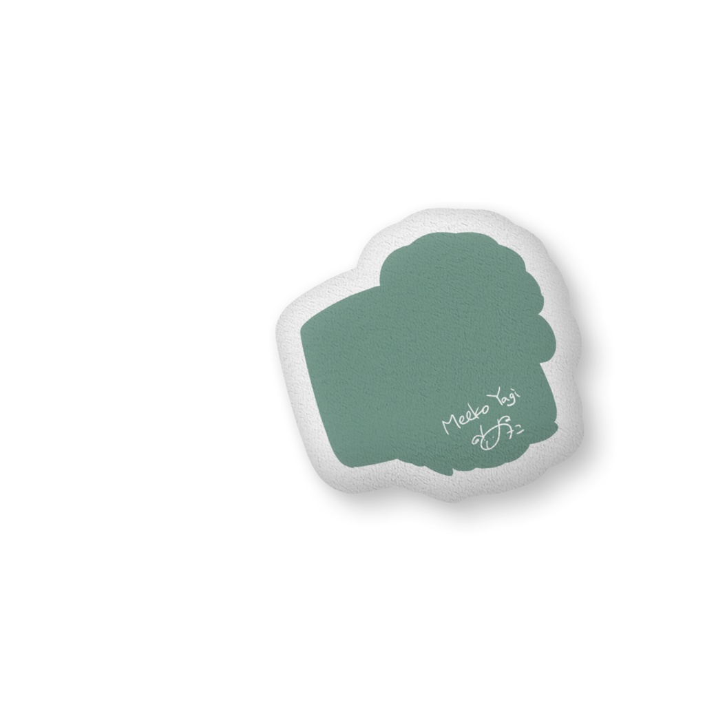 ひつじとくつろぐクッション