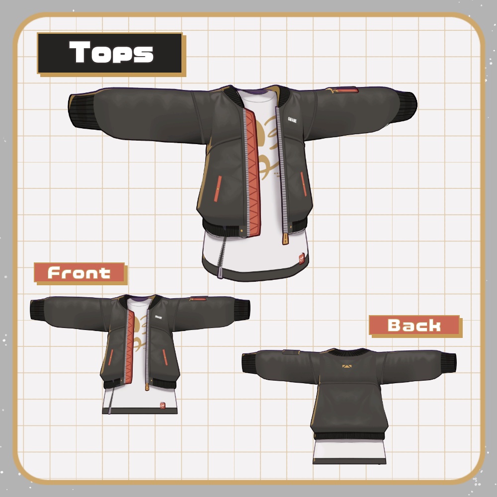 黒豆ブルゾンセット【まめふれんず対応】