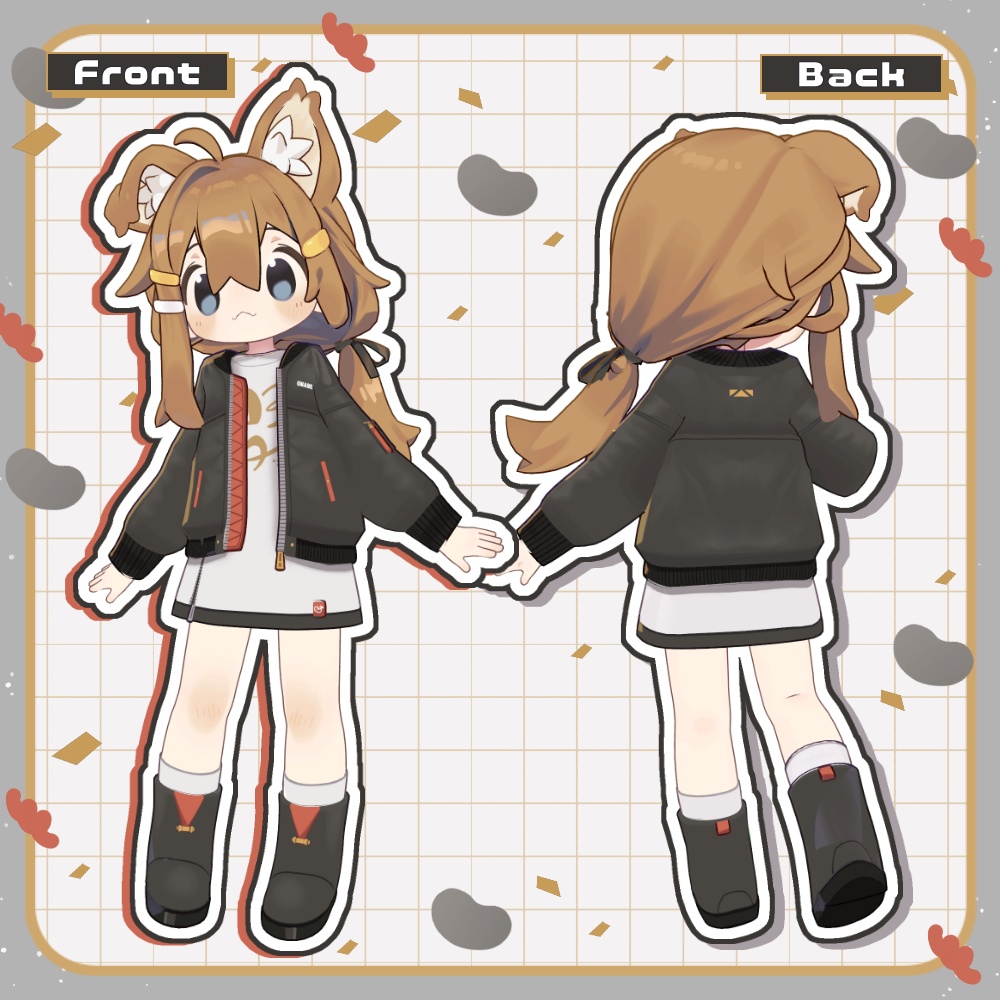 黒豆ブルゾンセット【まめふれんず対応】