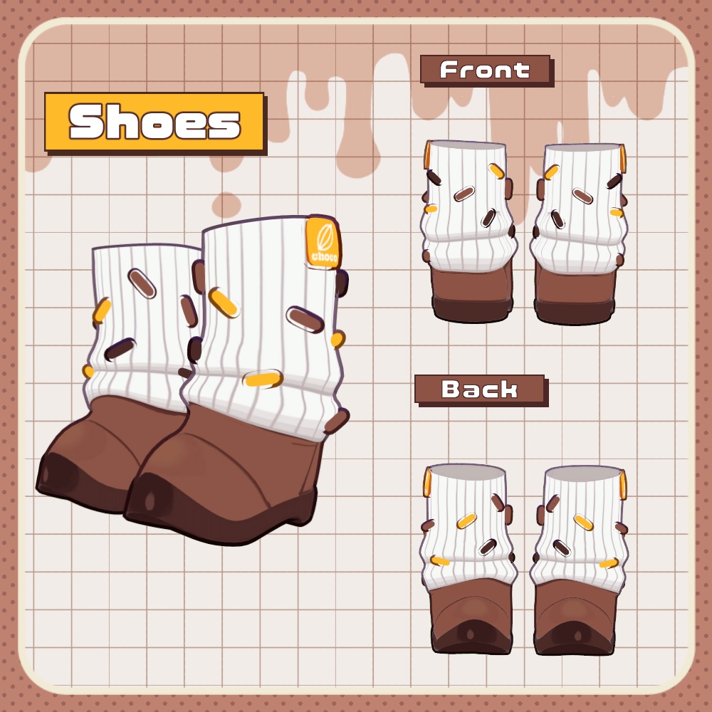 チョコパーカー&各アクセサリーセット【まめふれんず対応】