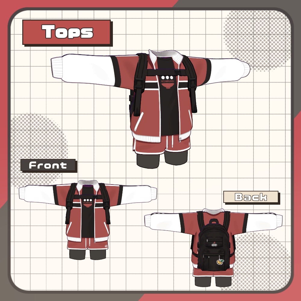 AZUKIジャージセット【まめふれんず対応】