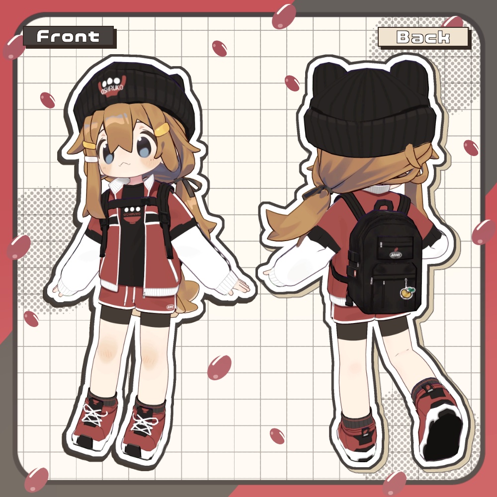 AZUKIジャージセット【まめふれんず対応】