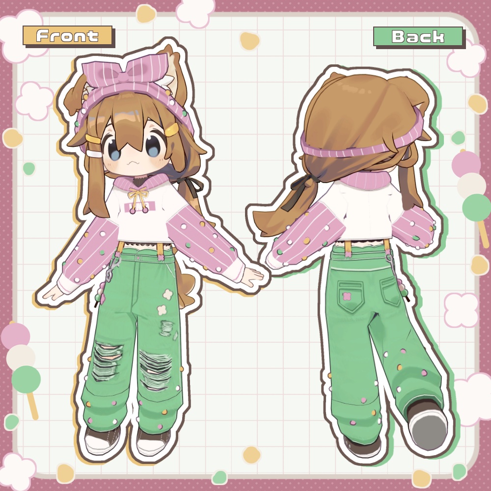 あられストリートセット【まめふれんず対応】