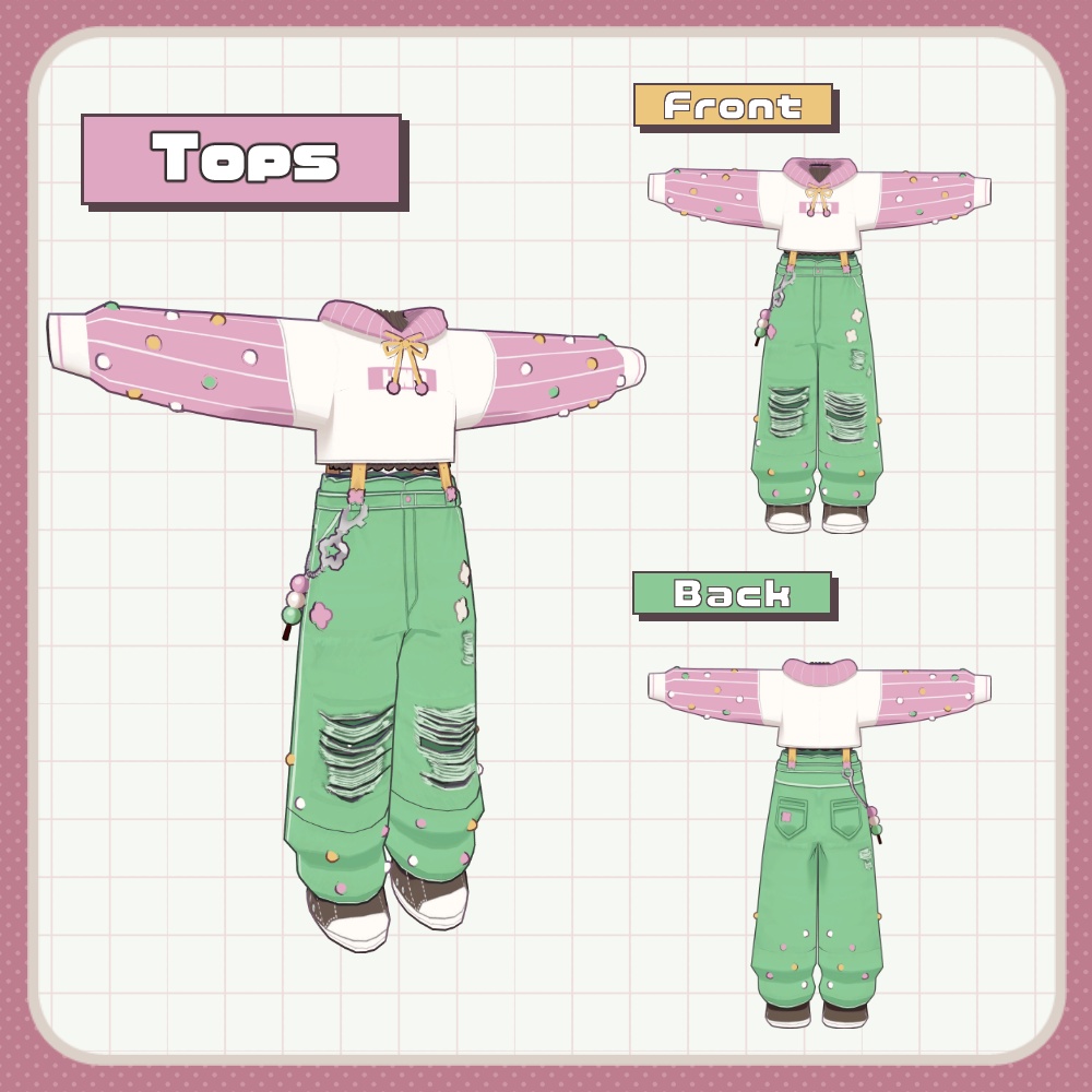 あられストリートセット【まめふれんず対応】