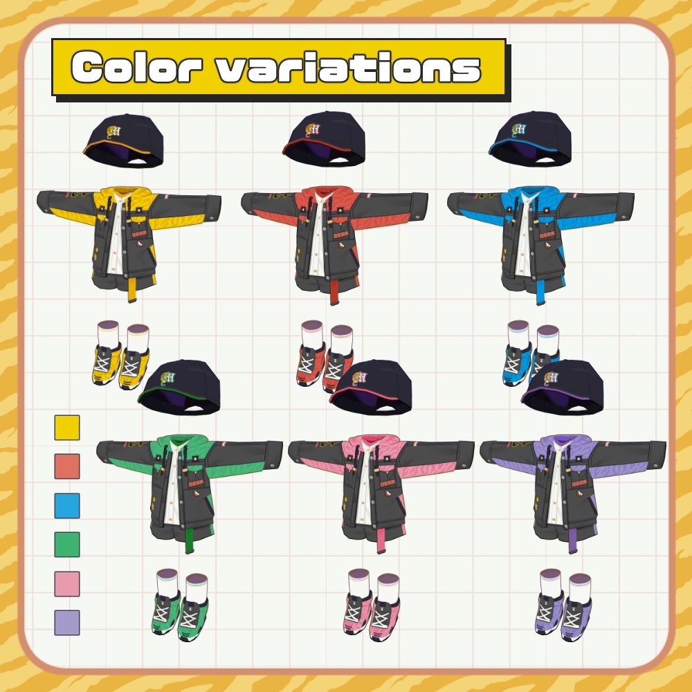 とら豆ジャケットセット【まめふれんず対応】