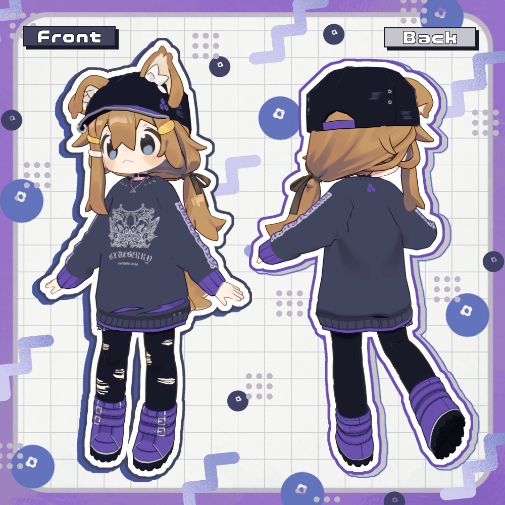 ブルーベリーパンクセット【まめふれんず対応】