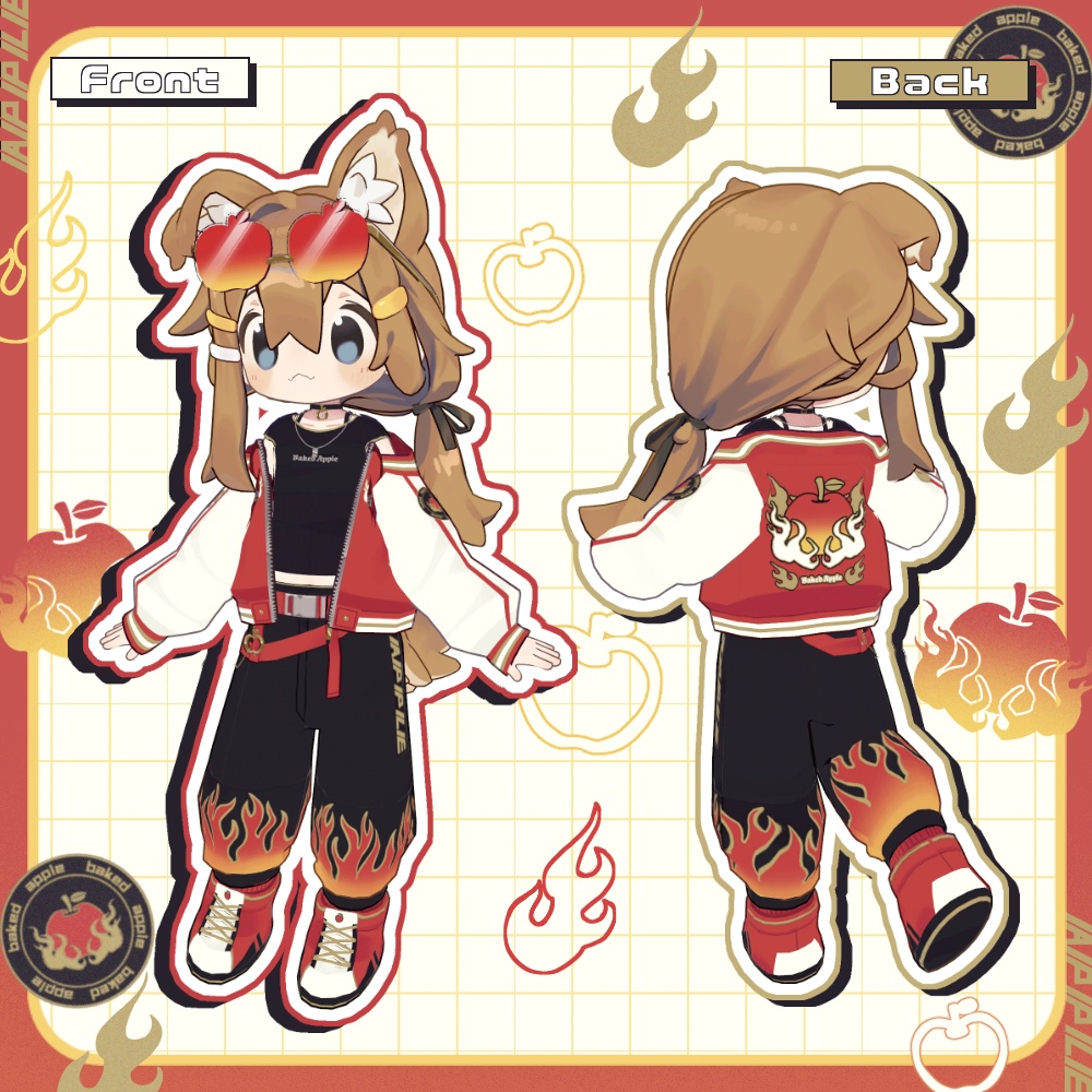 BakedAppleセット【まめふれんず対応】