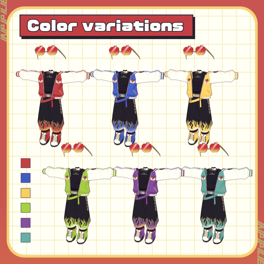 BakedAppleセット【まめふれんず対応】