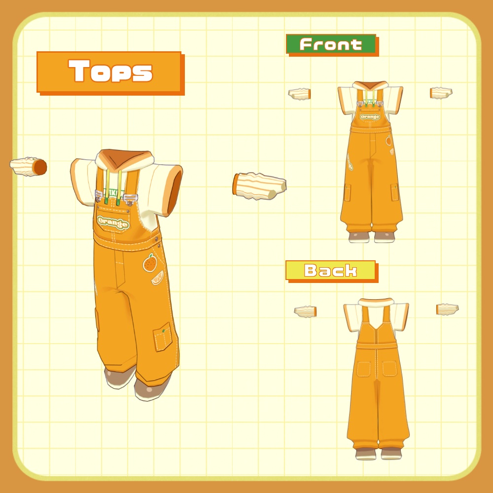 オレンジワークスセット【まめふれんず対応】