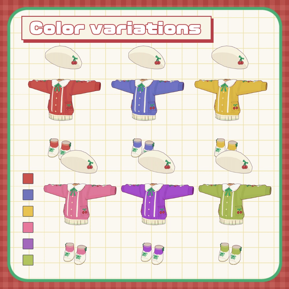 さくらんぼニューレトロ【まめふれんず対応】