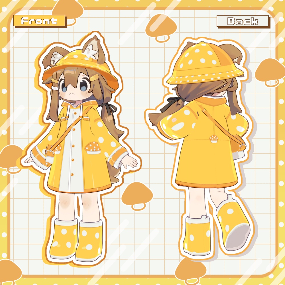 きのこカッパスタイル【まめふれんず対応】