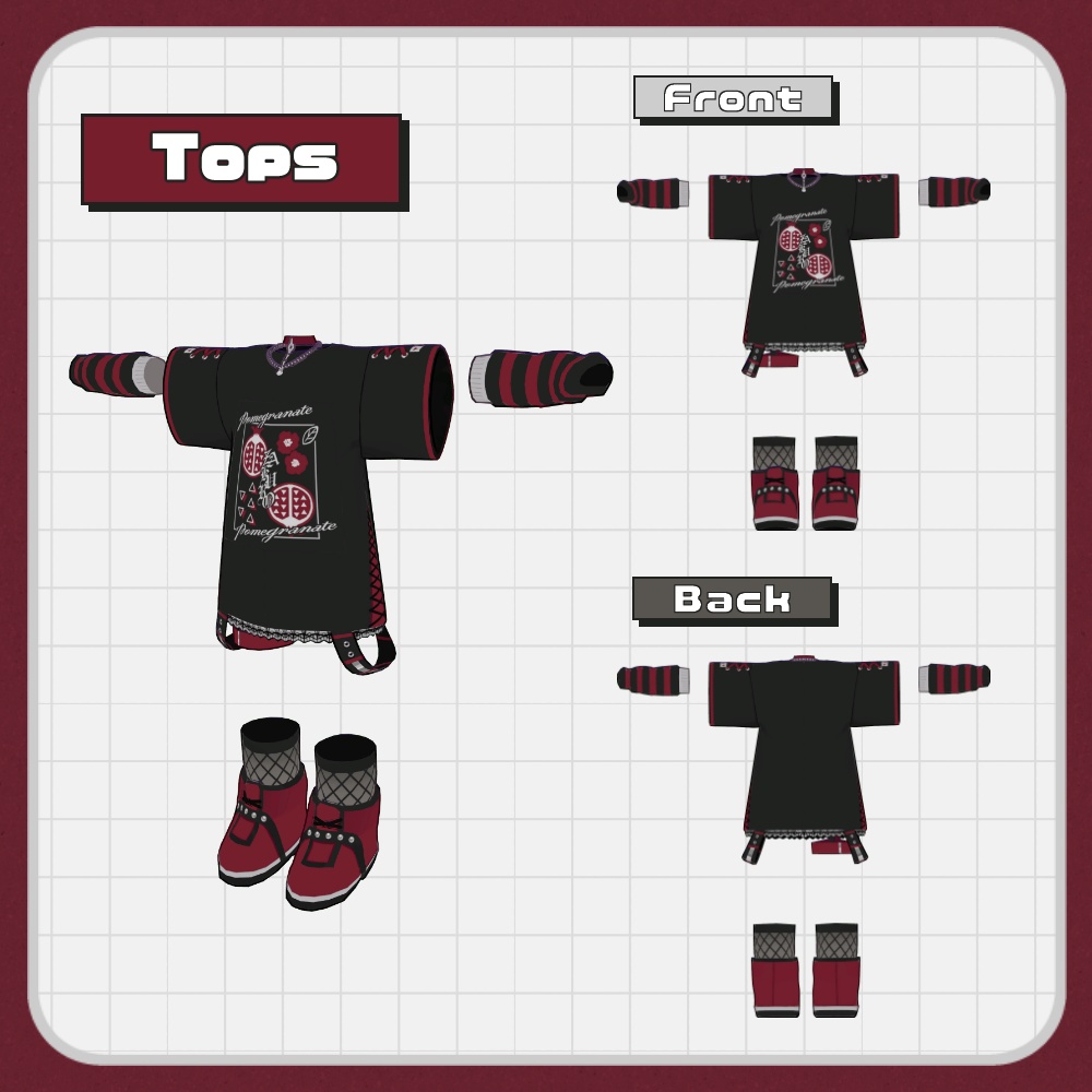 ざくろパンクセット【まめふれんず対応】