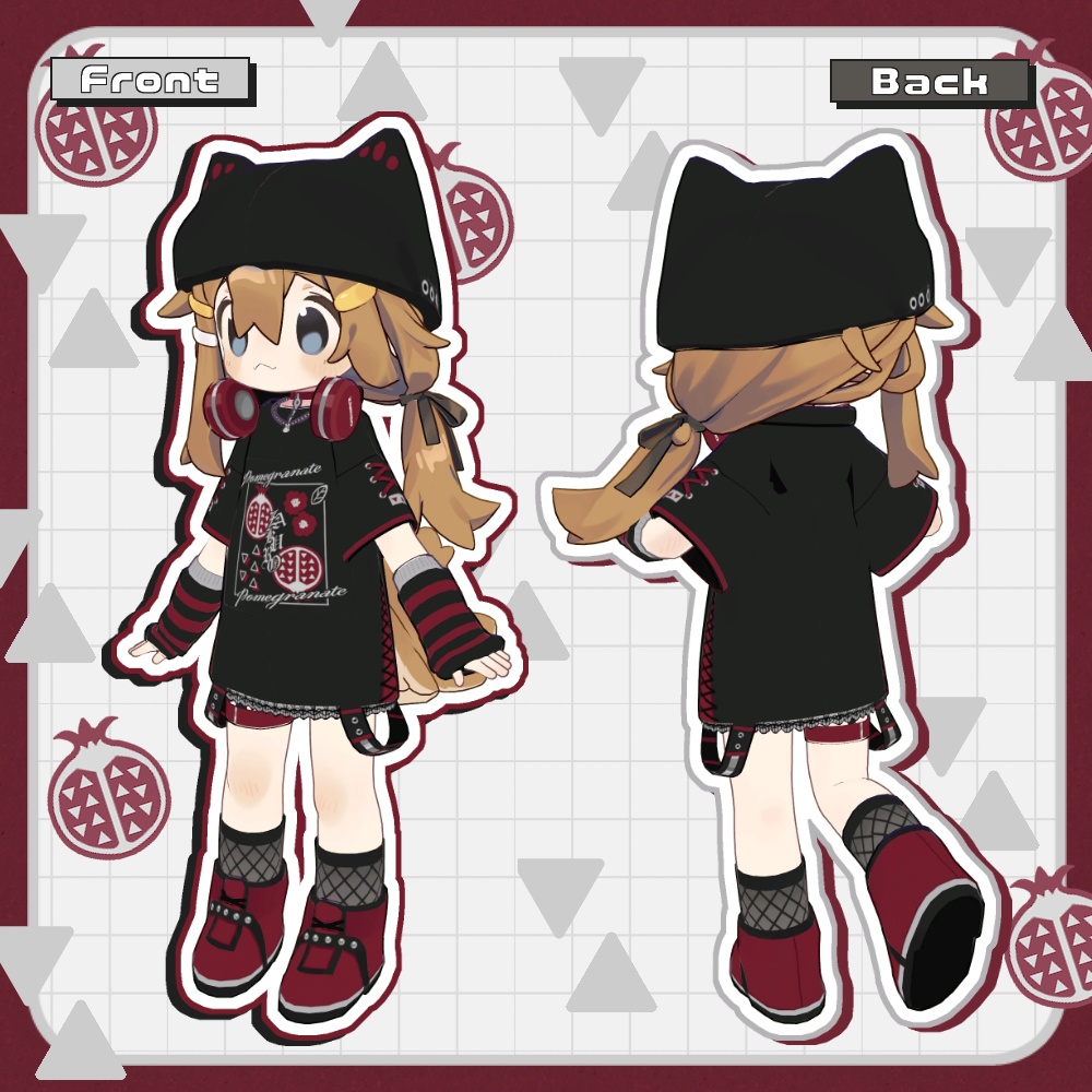 ざくろパンクセット【まめふれんず対応】