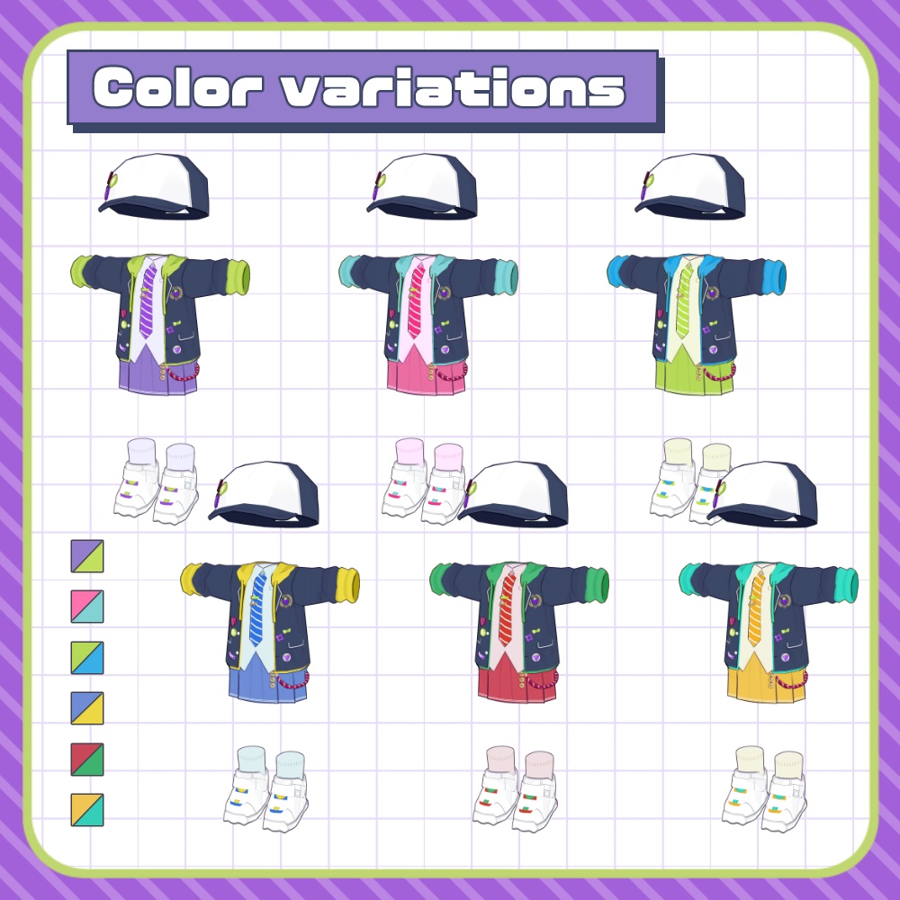 グレープブレザーセット【まめふれんず対応】