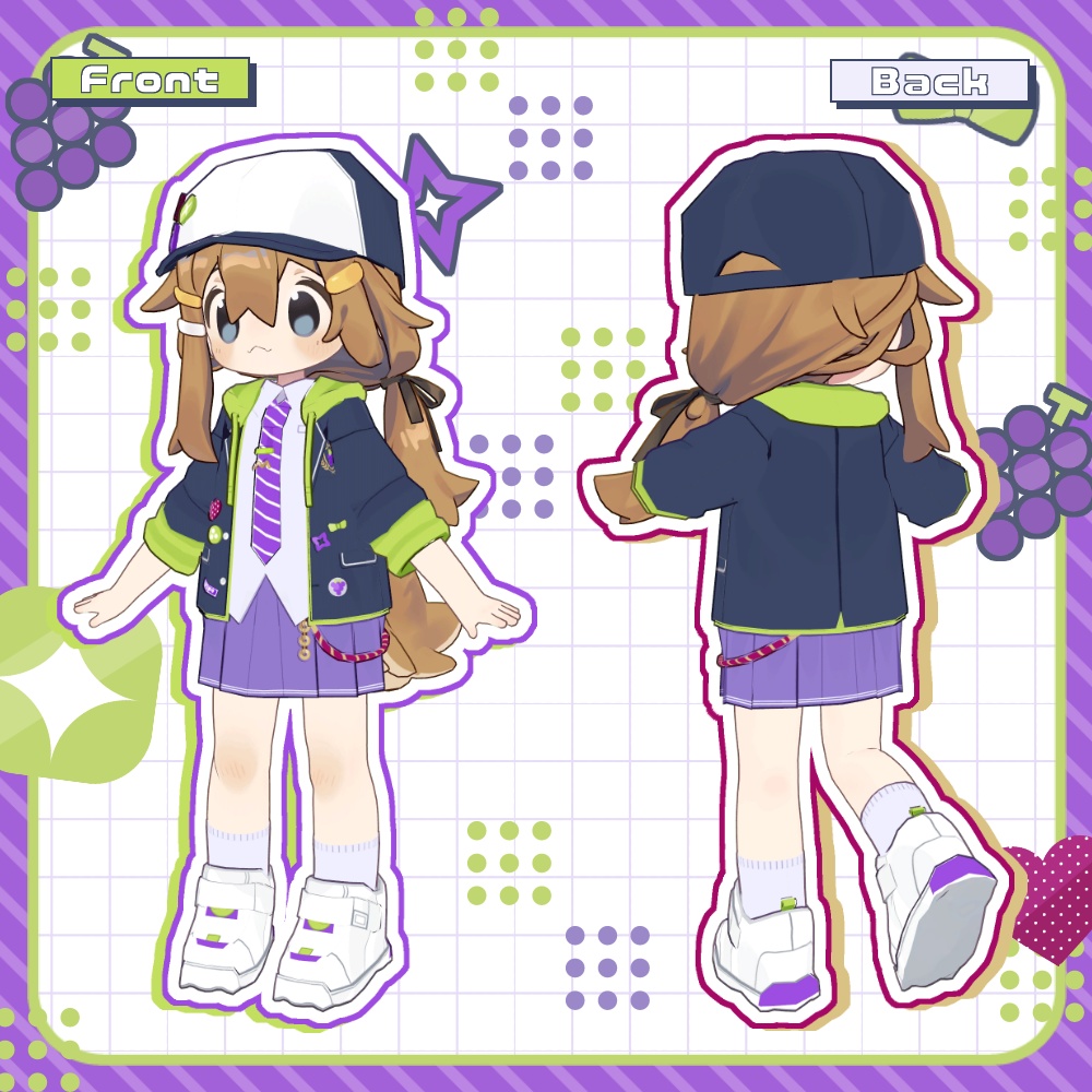 グレープブレザーセット【まめふれんず対応】