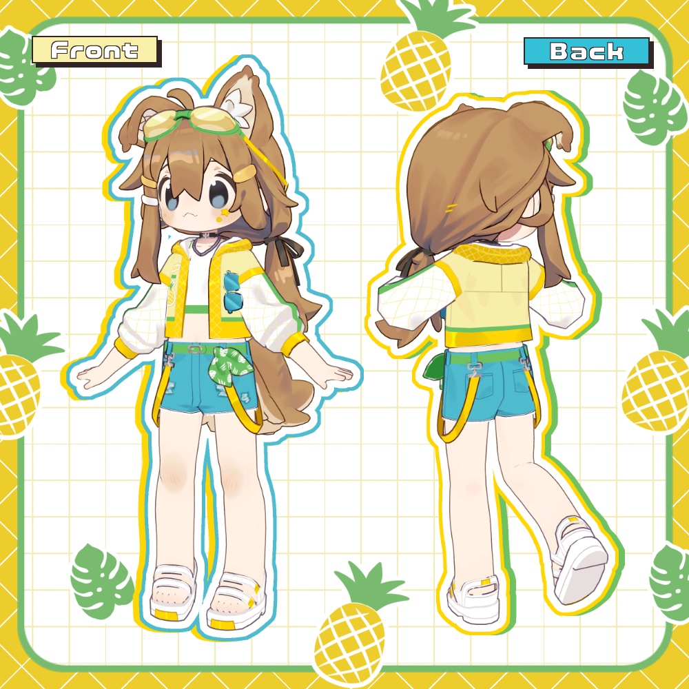 パイナップルビーチ【まめふれんず対応】