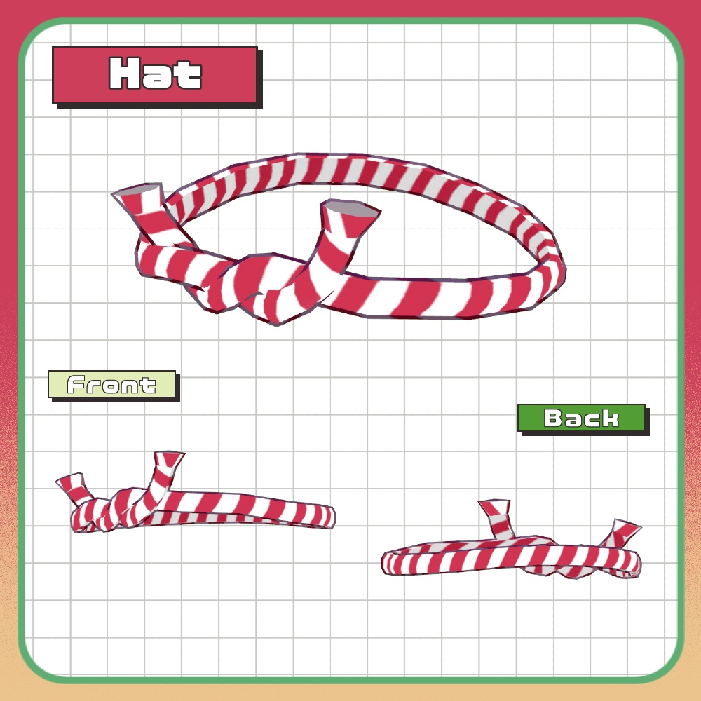 スイカはっぴ【まめふれんず対応】