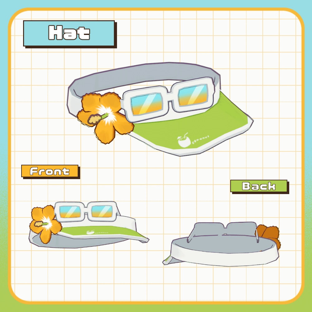 ココナッツサマー【まめふれんず対応】