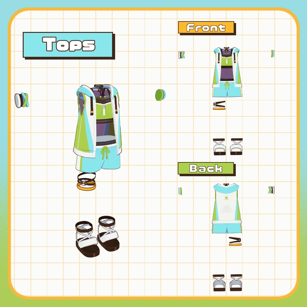 ココナッツサマー【まめふれんず対応】