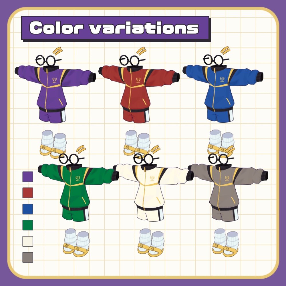 さつまいもジャージ【まめふれんず対応】