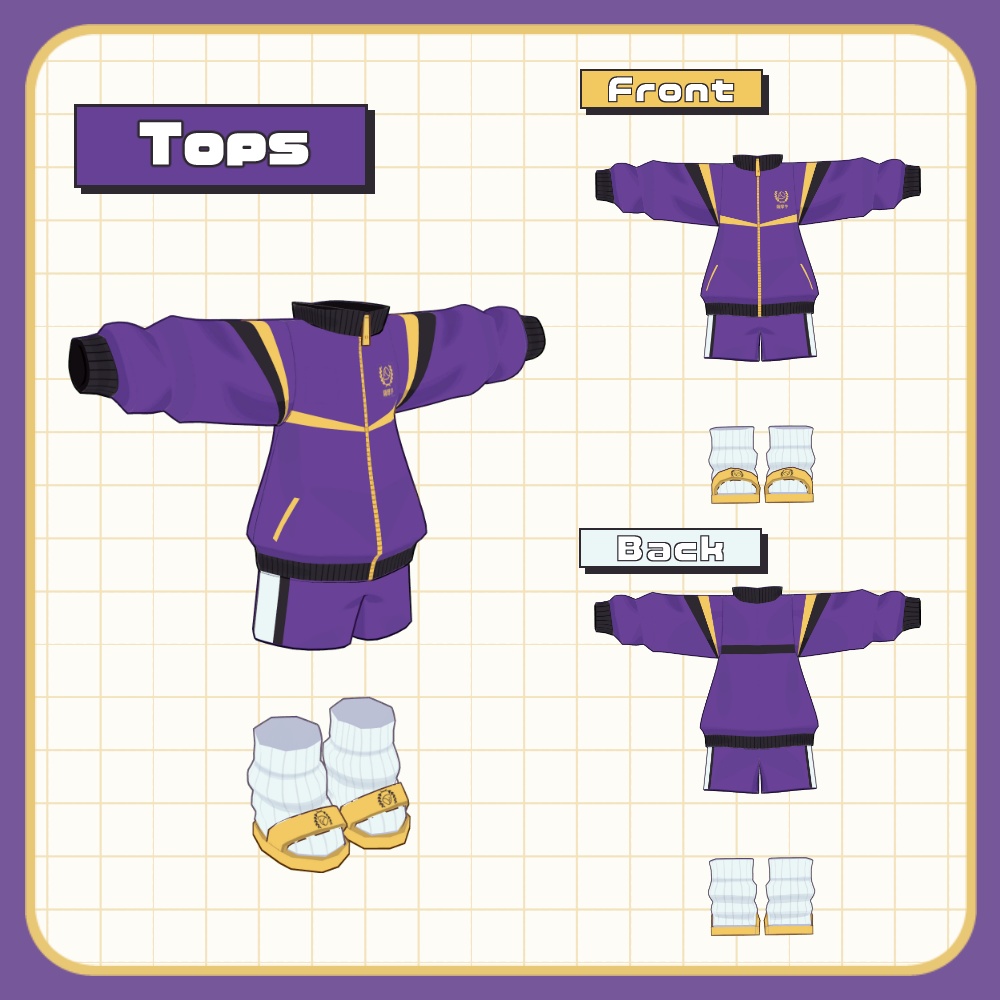 さつまいもジャージ【まめふれんず対応】