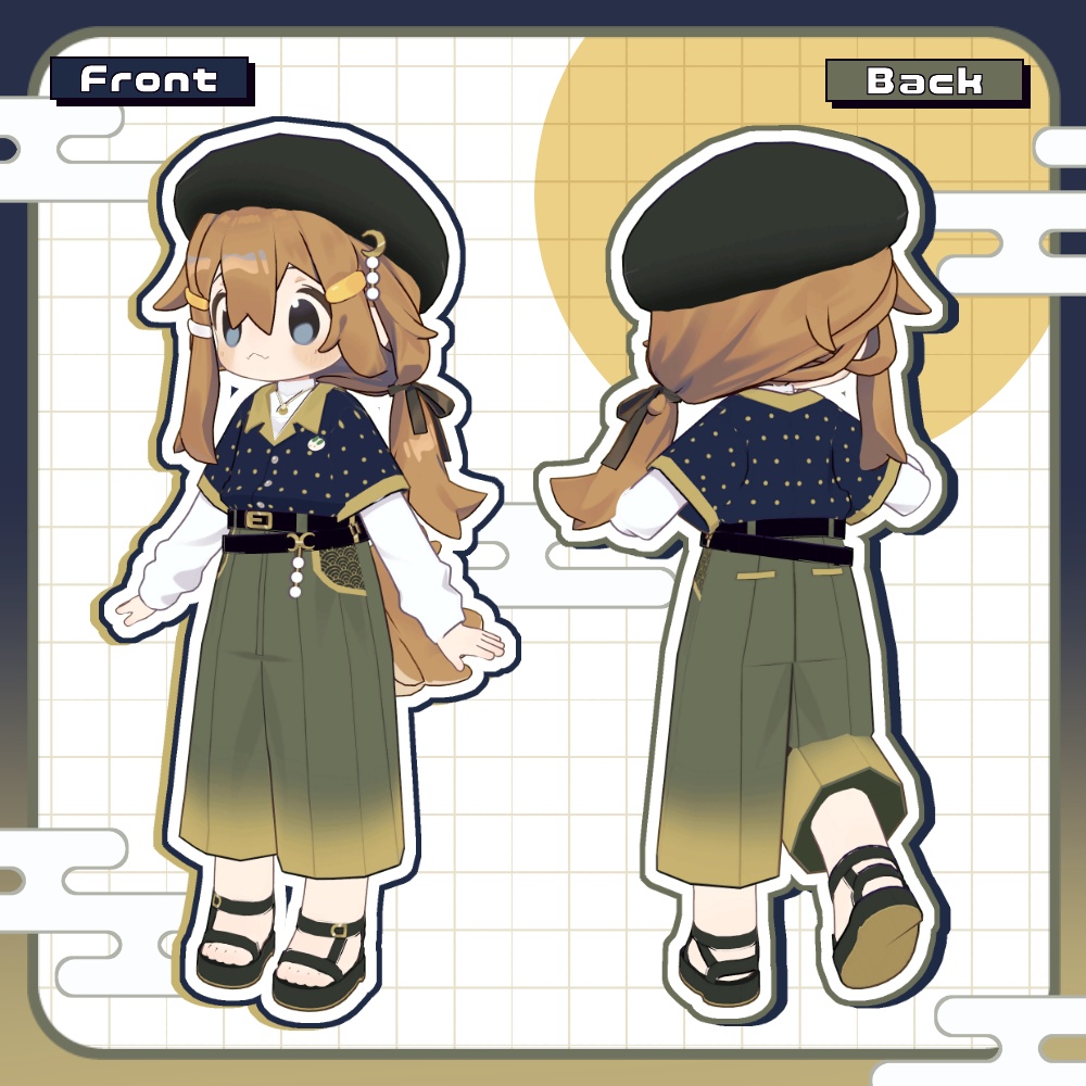 月見団子シャツ【まめふれんず対応】