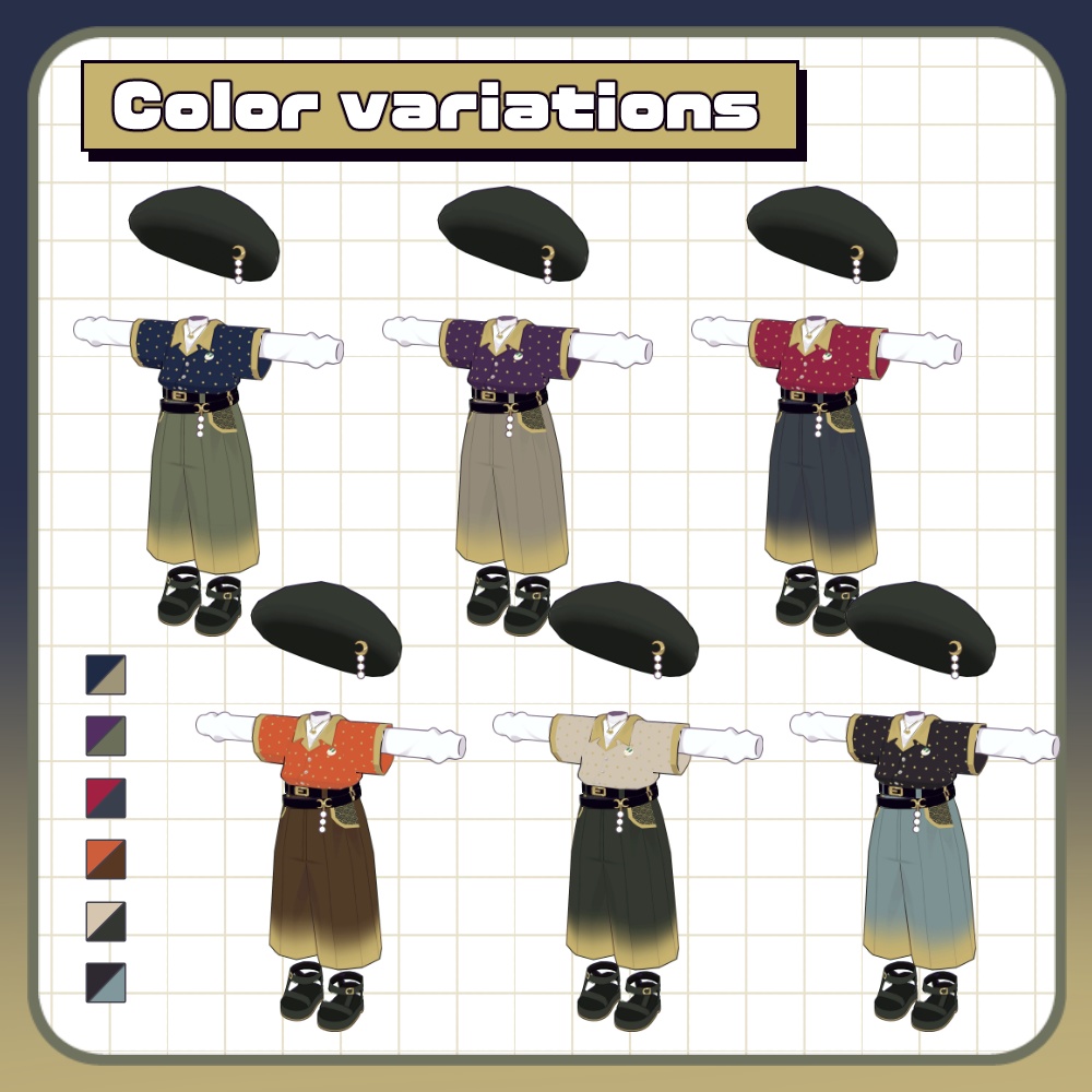 月見団子シャツ【まめふれんず対応】