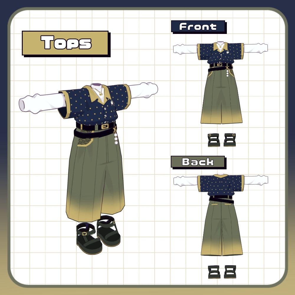 月見団子シャツ【まめふれんず対応】