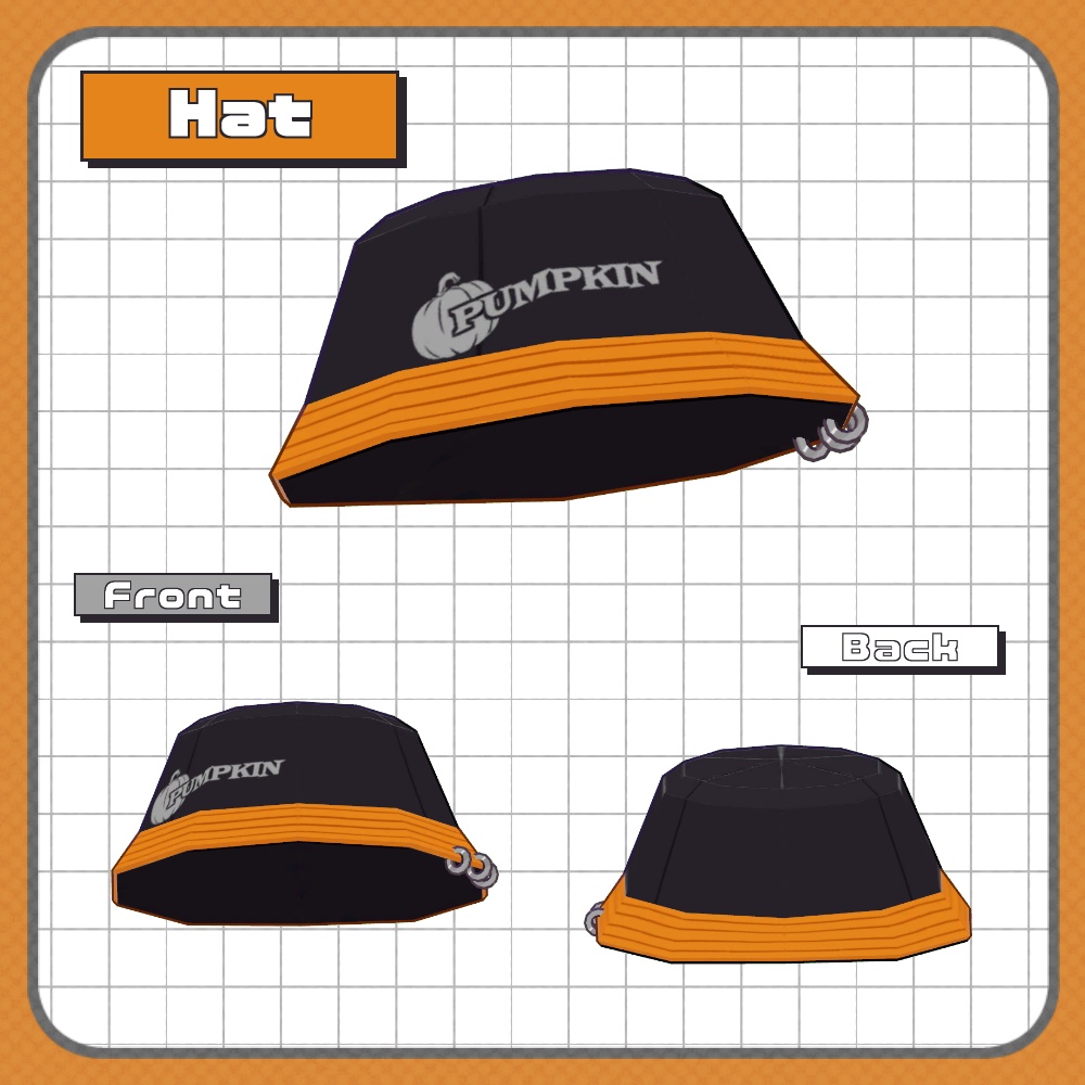 カボチャパーカー【まめふれんず対応】