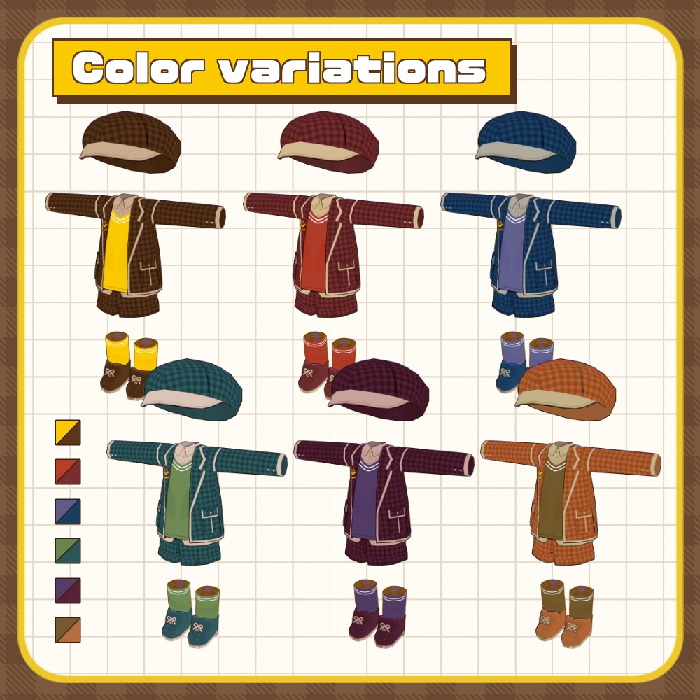 甘栗ジャケット【まめふれんず対応】