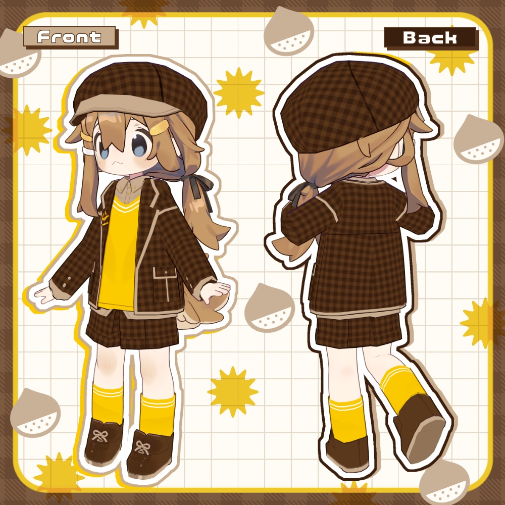 甘栗ジャケット【まめふれんず対応】