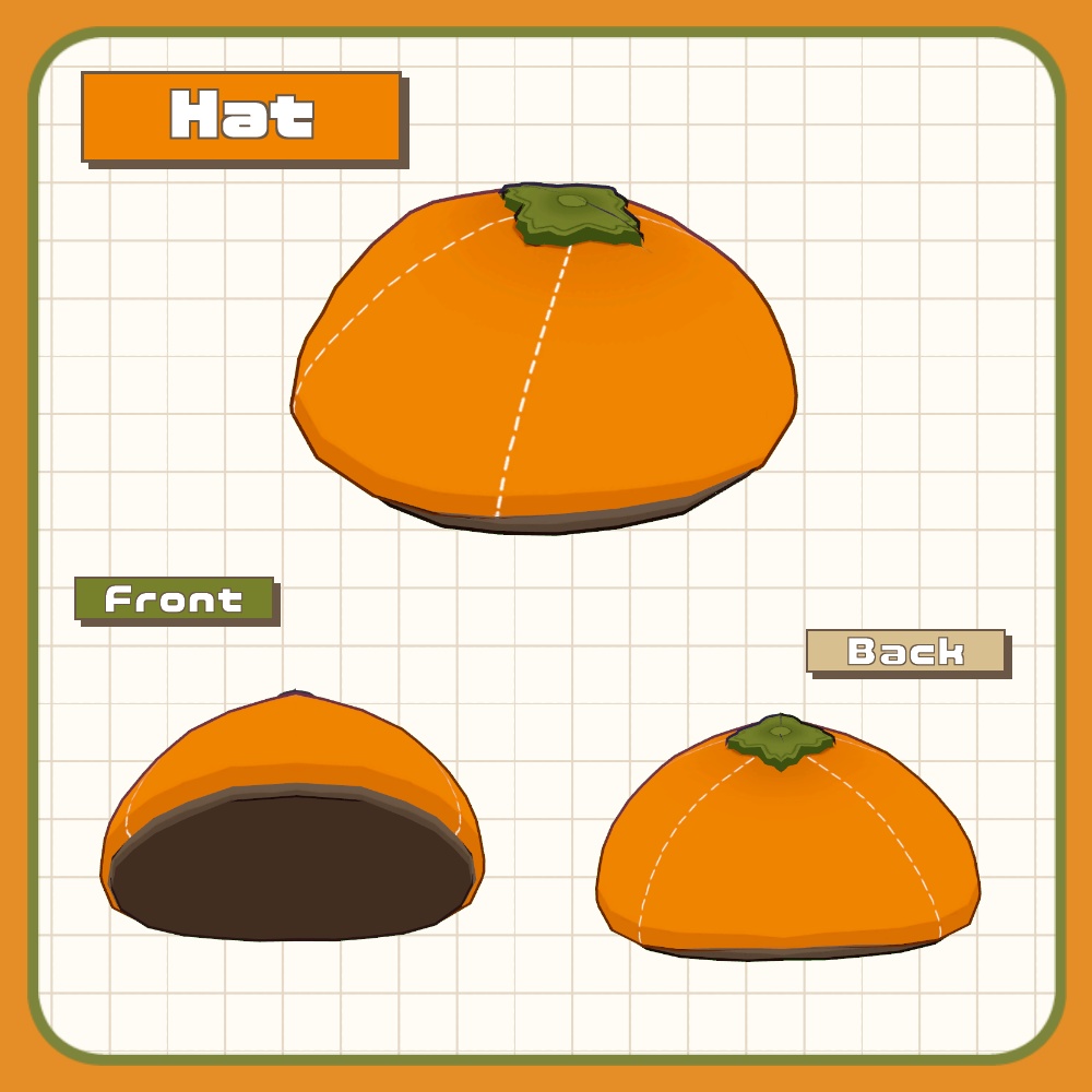 まるごと柿ベスト【まめふれんず対応】