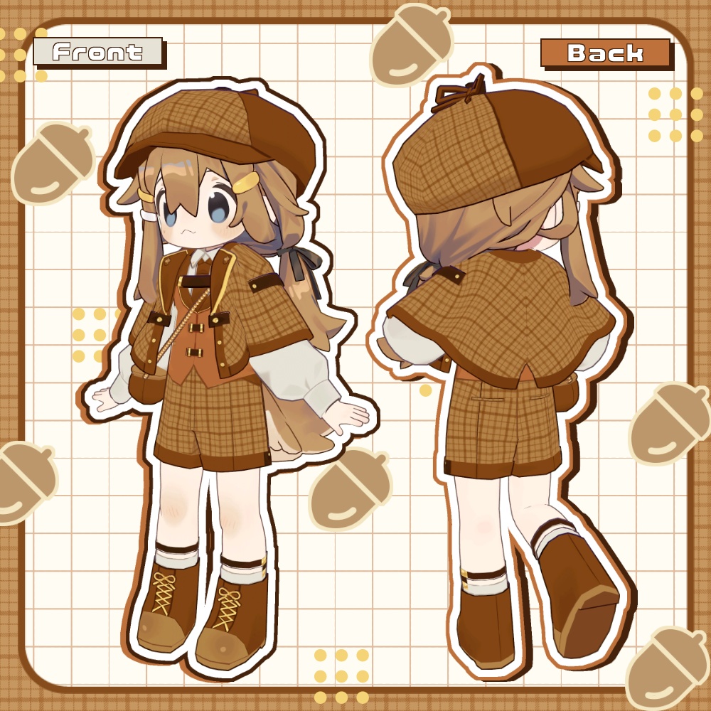 どんぐり探偵【まめふれんず対応】