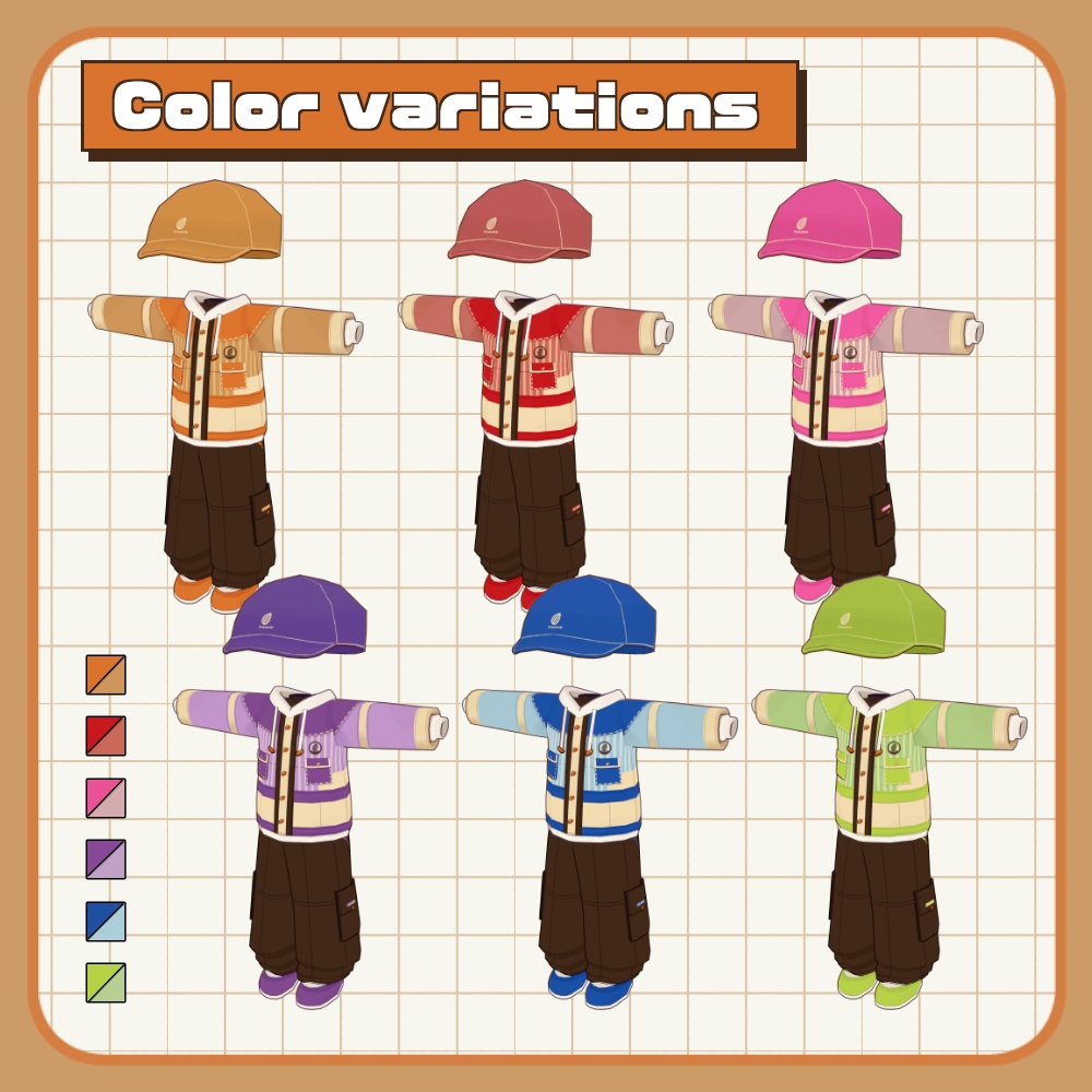 アーモンドジャンパー【まめふれんず対応】