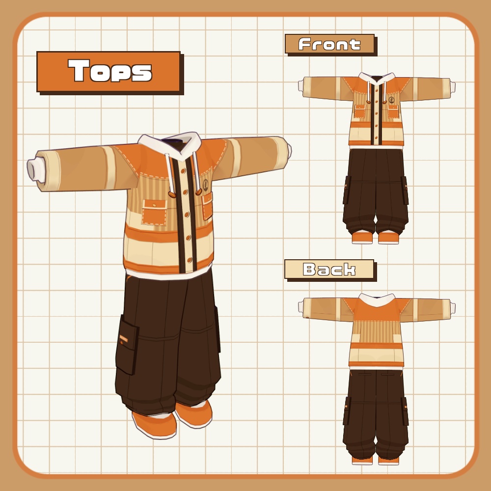 アーモンドジャンパー【まめふれんず対応】