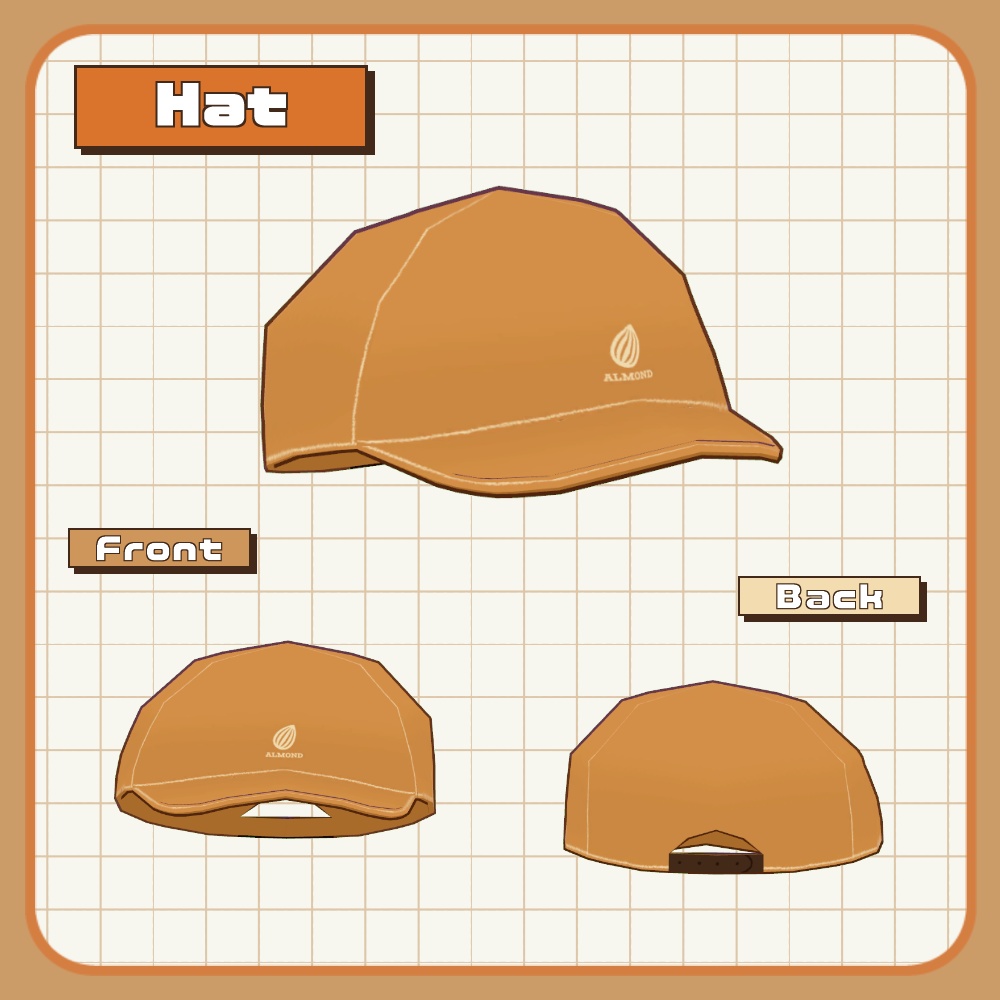 アーモンドジャンパー【まめふれんず対応】