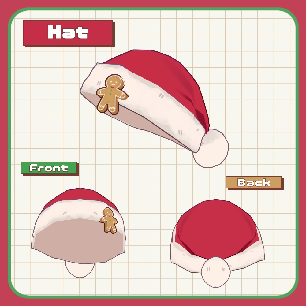 ジンジャークッキーセーター【まめふれんず対応】