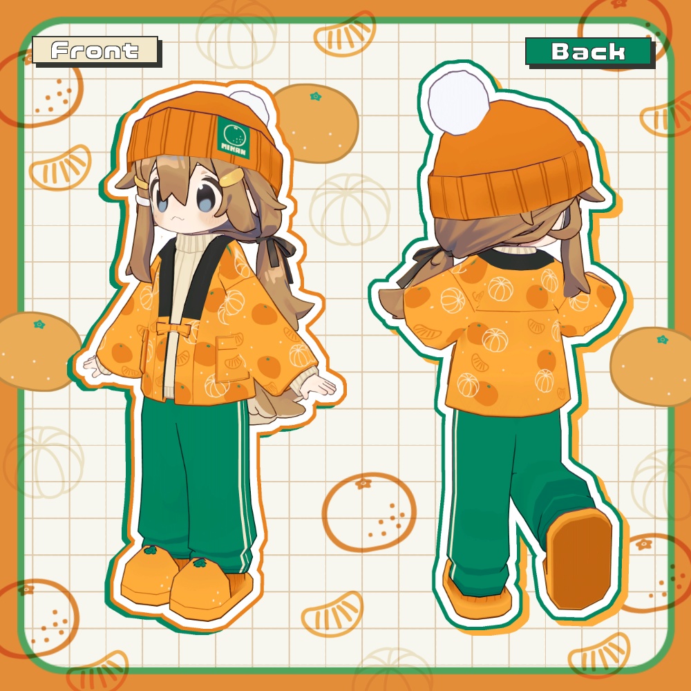 みかんどてら【まめふれんず対応】